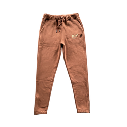 BROWN CHENILLE DECODED PANT